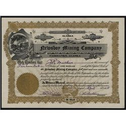 Newsboy Mining Co., Alaska Mine.