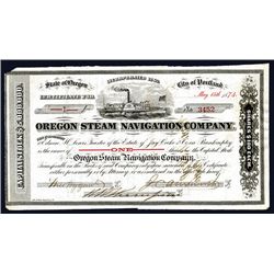 Oregon Steam Navigation Co., Issued Stock. Archives International