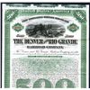 Image 1 : Denver and Rio Grande Railroad Co., Specimen Bond.