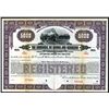 Image 1 : Evansville, Mt. Carmel and Northern Railway Co., Specimen Bond.