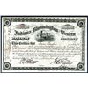 Image 1 : Indiana, Bloomington and Western Railway Company 1879 Issued Stock Certificate.
