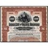 Image 1 : Sioux City and Pacific Railroad Co., Specimen Bond.