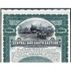 Image 1 : Central and South Eastern Railroad Co., Specimen Bond.