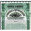 Image 1 : Louisville & Nashville Railroad Co. & Mobile & Montgomery Railway Co., Specimen Bond.