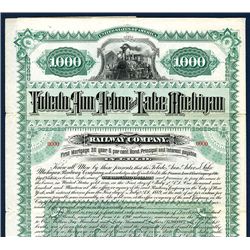 Toledo, Ann Arbor, and Lake Michigan Railway Co., Specimen Bond.