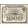 Image 1 : John Pierpont Morgan's signature on New Jersey Junction Railroad Co. 1886 Issued Bond.