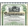 Image 1 : Manhattan Railway Co., 1890 $1000 Specimen Bond.