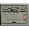Image 1 : Ottawa, Oswego & Fox River Valley Rail Road Co. Issued Stock