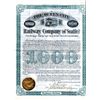 Image 1 : Queen City Railway Co. of Seattle, Issued Bond.