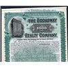 Image 1 : Broadway Realty Co., 1896, $1000 Specimen Bond.