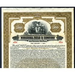 Marshall Field & Co., Specimen Bond.
