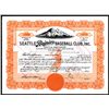 Image 1 : Seattle Rainier Baseball Club, Inc. 1940 Issued Baseball Stock Certificate.