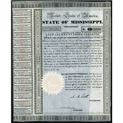 State of Mississippi Issued Bond.
