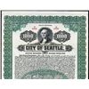 Image 1 : City of Seattle Specimen Bond.