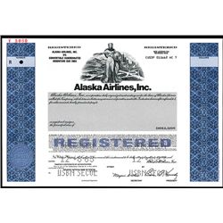 Alaska Airlines, Inc., Specimen Bond.