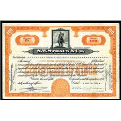 S.W. Straus & Co., Issued Stock.