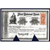 Image 1 : First National Bank of Hudson Issued Stock.