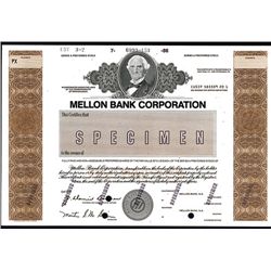 Mellon Bank Corp., Specimen Stock.