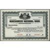 Image 1 : Montgomery National Bank, Specimen Stock.