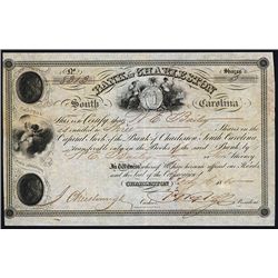 Bank of Charleston Issued Stock.