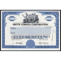 Smith Corona Corp. Specimen Stock.