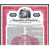 Image 1 : Republic of Austria, Specimen Bond.