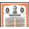 Image 1 : Republic of Bolivia, Specimen Bond.