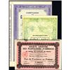 Image 1 : European Assortment of Bonds, Lot of 3.