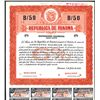 Image 1 : Republica de Panama, Specimen Bond.