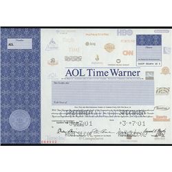 AOL Time Warner, Specimen Stock.