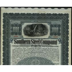 Southern Steel Co., Specimen Bond.