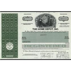 Home Depot, Inc. Specimen Bond.