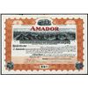 Image 1 : Amador Consolidated Mining and Development Co., Issued Bond.