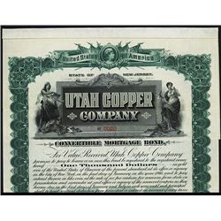 Utah Copper Co. Specimen Bond.