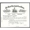 Image 1 : Right Worshipful Grand Lodge, Masonic related Specimen Certificate.