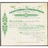 Image 1 : Colombia Railways & Navigation Co. Issued Shares.