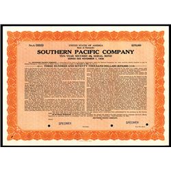 Southern Pacific Co., Specimen Stock.