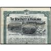 Image 1 : New Paltz & Highland Electric Railroad Co., Issued Bond.