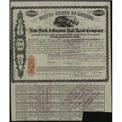 New York & Boston Rail Road Co., Issued Bond.