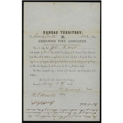 Share of property in Greenwood Town.