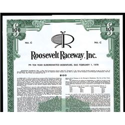Roosevelt Raceway, Inc. Specimen Bond.