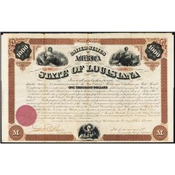 State of Louisiana Issued Bond.