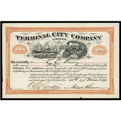 Terminal City Co. Issued Stock.