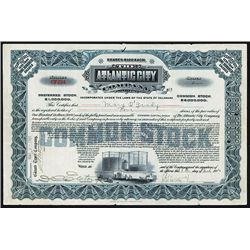 Atlantic City Co. Issued Stock.