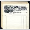 Image 1 : Union Wine Co., 1900, Unissued Bill Heads Lot of 17.