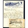 Image 1 : El Paso Saddlery Co., 1894 Letter Head and Envelope.