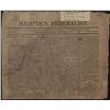 Image 1 : Hampden Federalist, September 10th, 1812, Newspaper With War of 1812 Content.
