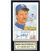 Image 1 : Don Mattingly Autographed Mat.