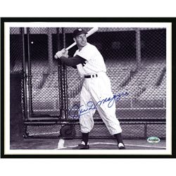 Joe DiMaggio Autographed Mat.