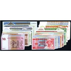 African Banknote Melange.